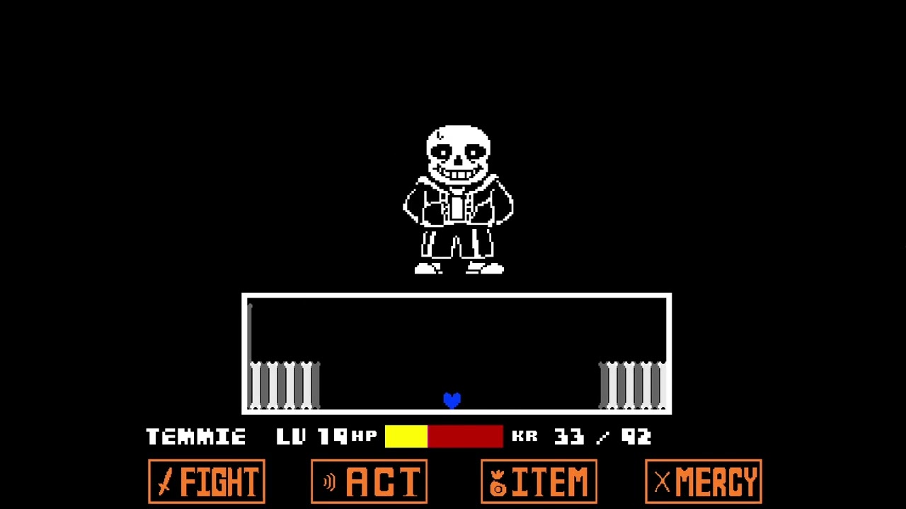 My first ever Sans Kill!
