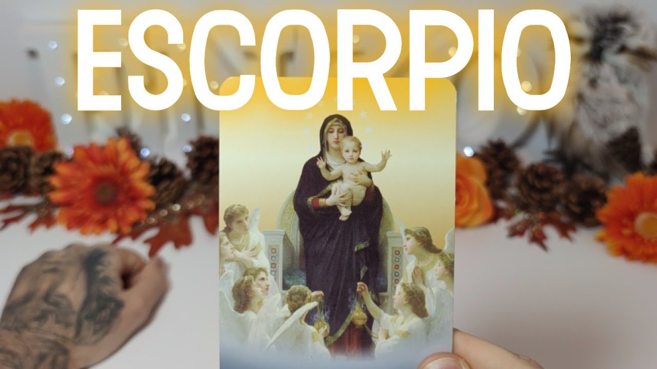 ESCORPIO ♏️ TU PAPÁ QUE YA PARTIÓ 👼🏻😢 NECESITA QUE SEPAS ESTO 😭📩 HOROSCOPO #ESCORPIO HOY TAROT AMOR