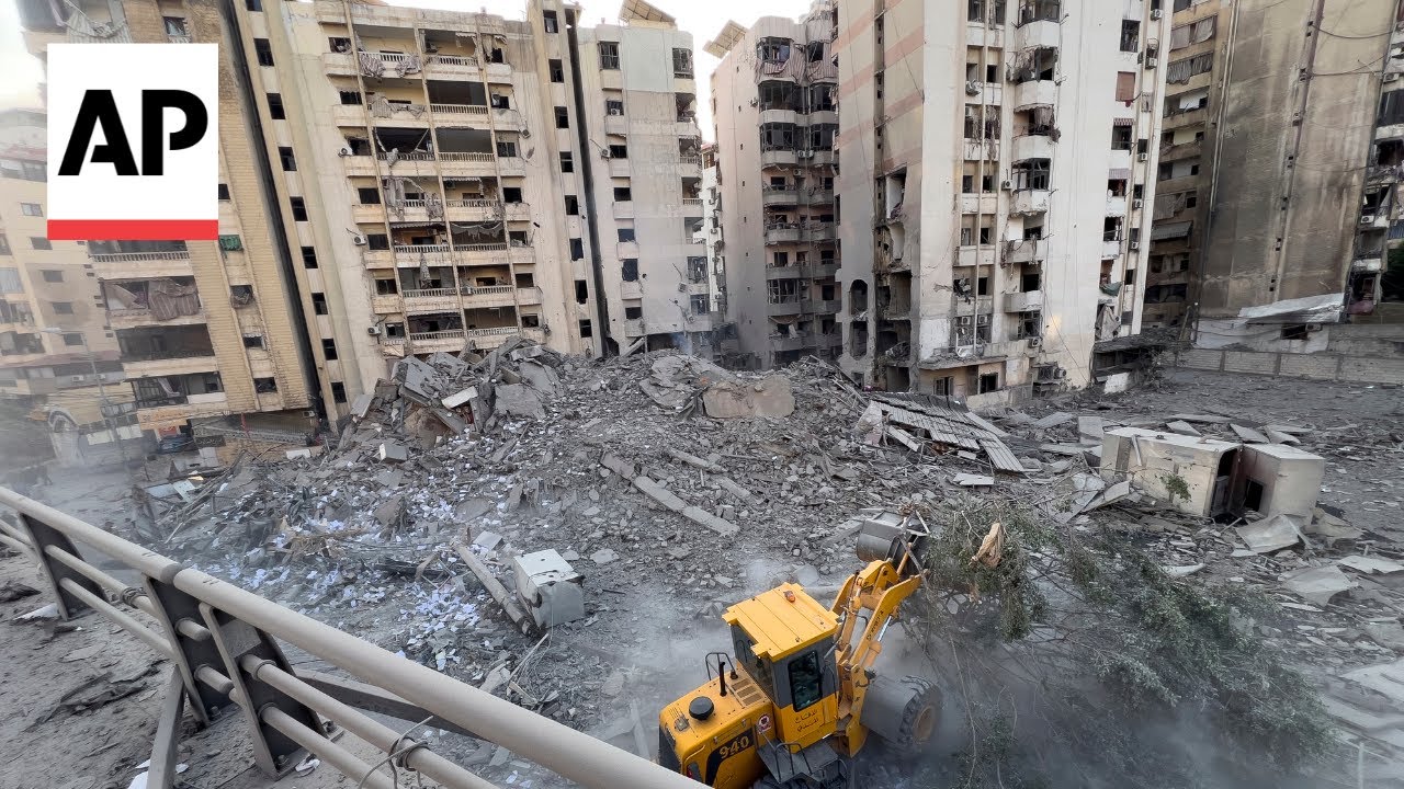Israel pounds Beirut suburb Dahiyeh with airstrikes, destroying dozens of buildings