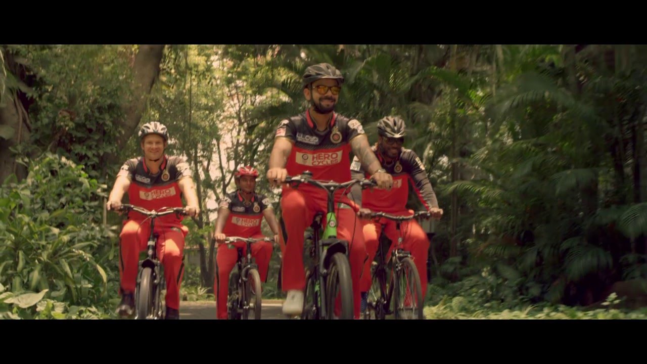 HERO CYCLES RCB - CHAL PADA HAI INDIA