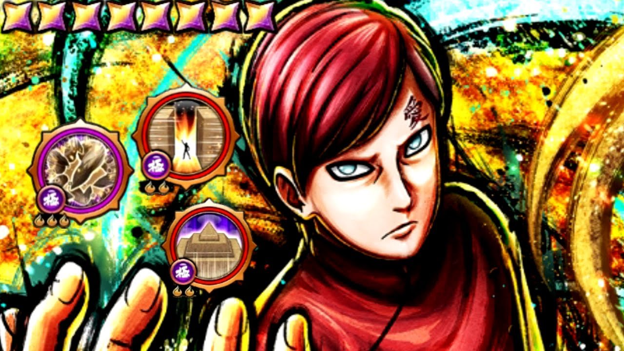 Gaara Kazekage All Ultimates Showcase - Naruto x Boruto Ninja Voltage