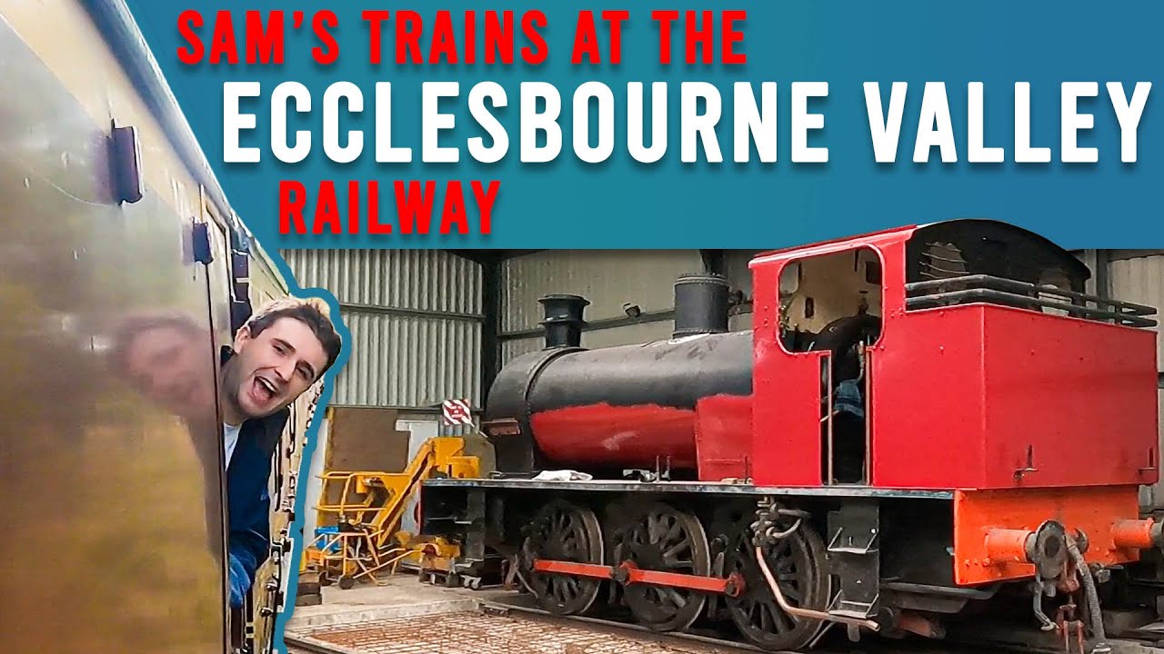 A Saddle Tank Engine With No Tank! | Sam'sTrains At The Ecclesbourne Valley Railway