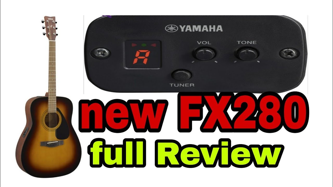 YAMAHA FX280 electro acoustic guitar full reviewby ajit I will speak in Bengali #guitarreviews