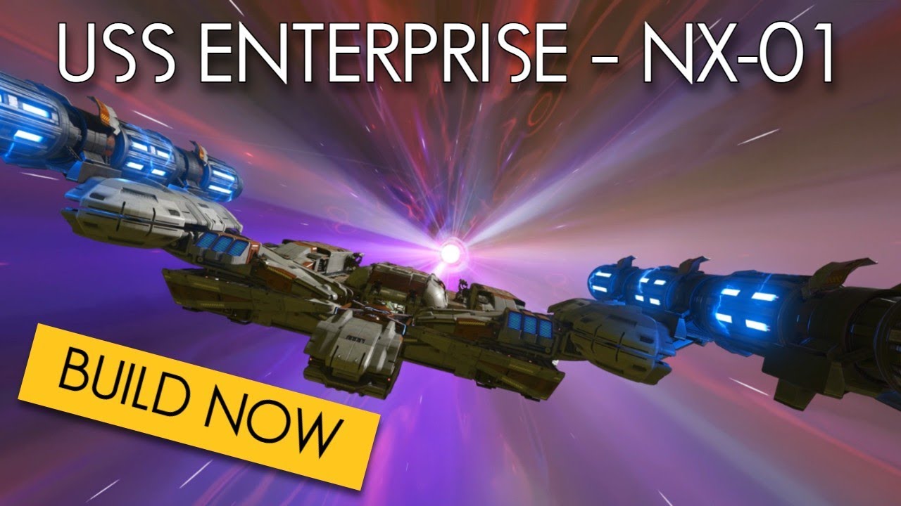 No Man's Sky Voyagers | USS Enterprise NX-01 Build Tutorial