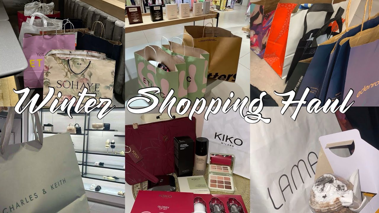 Winter Shopping Haul 2026 | Ethnc, Outfitters, Aldo, Charles and Keith, Kiko Milano, Lama
