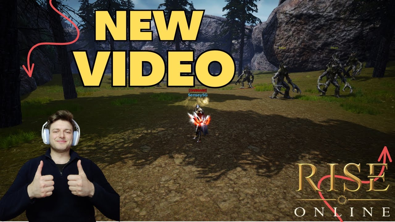 Rise Online 3 saatTreant Farm ve Darkness Zindan ikisi bir arada #riseonline  #riseonlinefarm