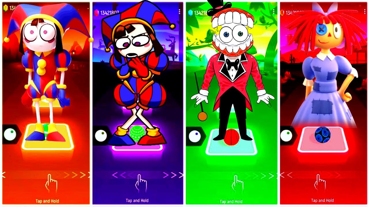 The_Amazing_Digital_Circus 🆚 Pomni Coffin Dance 🆚 Digital Circus 🆚 Pomni Circus.🔥 #dancingroad