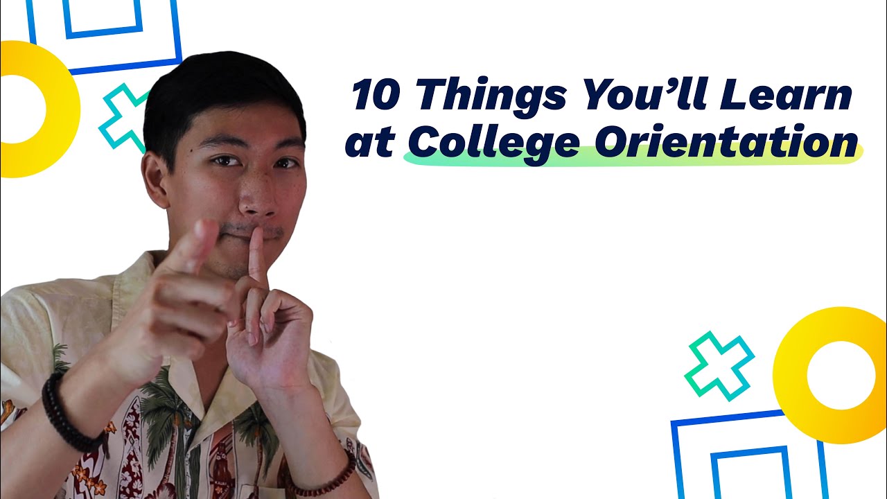 10 Things You'll Learn at College Orientation