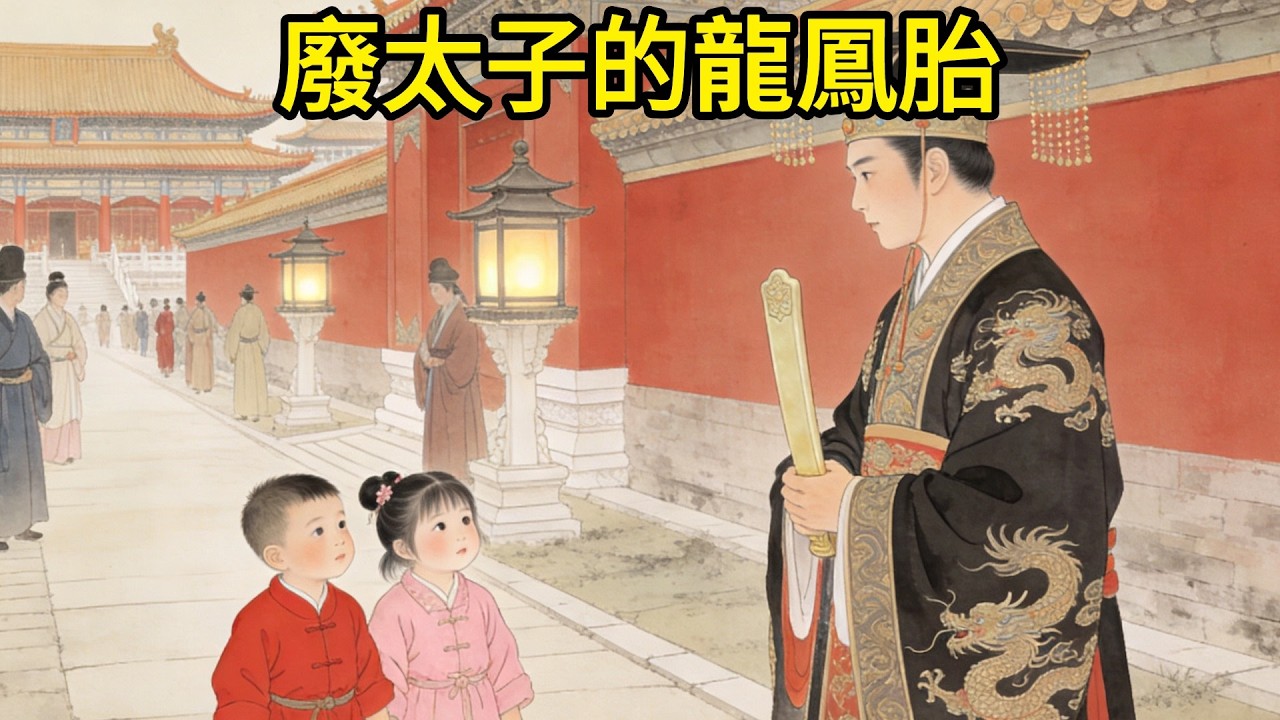 小宮女被逼進冷宮伺候廢太子，當晚太子被小人下藥，闖入宮女房中。次日太子給她袋金子讓她離開冷宮，三年後廢太子登基遊街，路過看見路邊的龍鳳胎，徹底傻眼#民間故事 #故事頻道 #感人故事 #感人故事 #情感