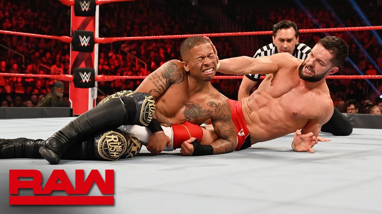 フィン・ベイラー vs. リオ・ラッシュ - インターコンチネンタル王座戦：RAW、2019年2月25日