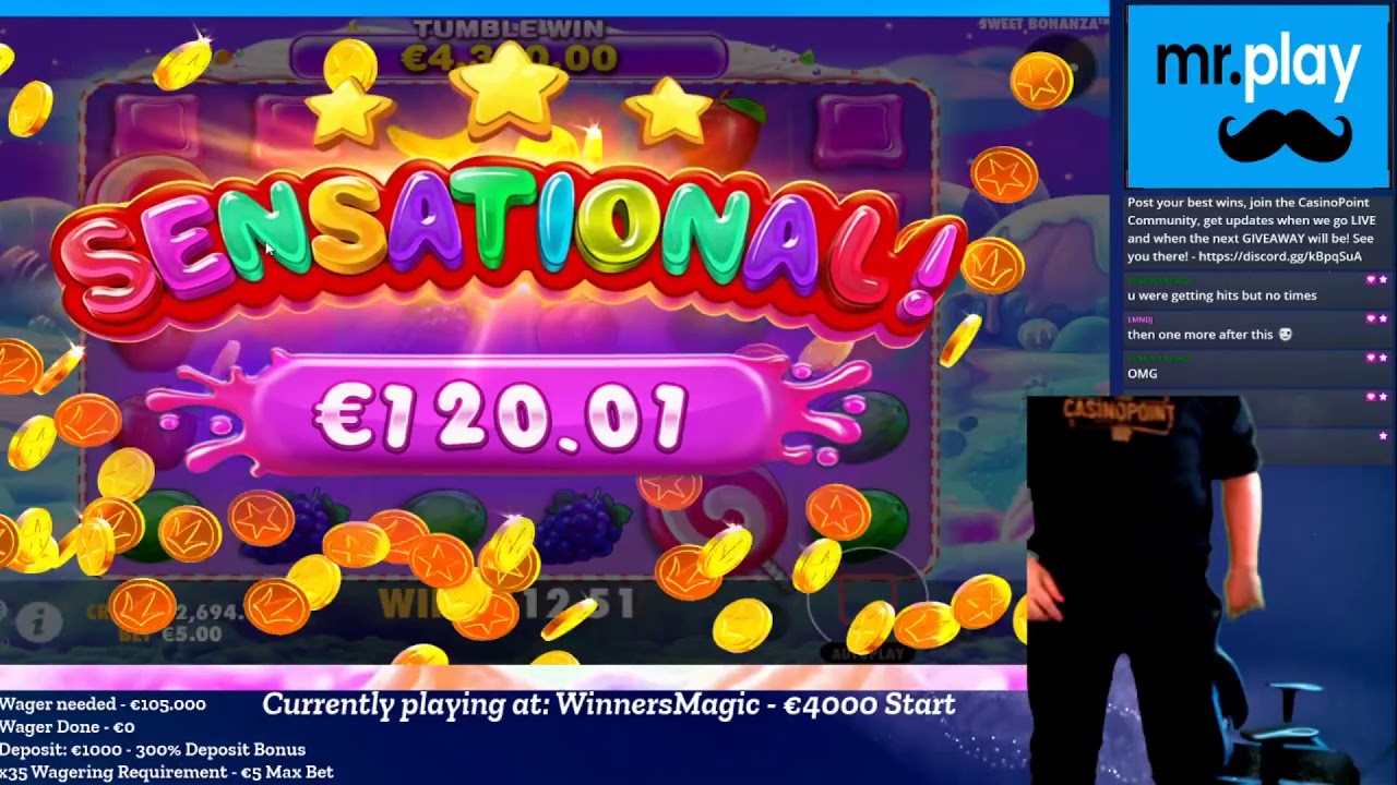 Huge WIN on Sweet Bonanza Slot Game at Winners Magic | EkstraPoint