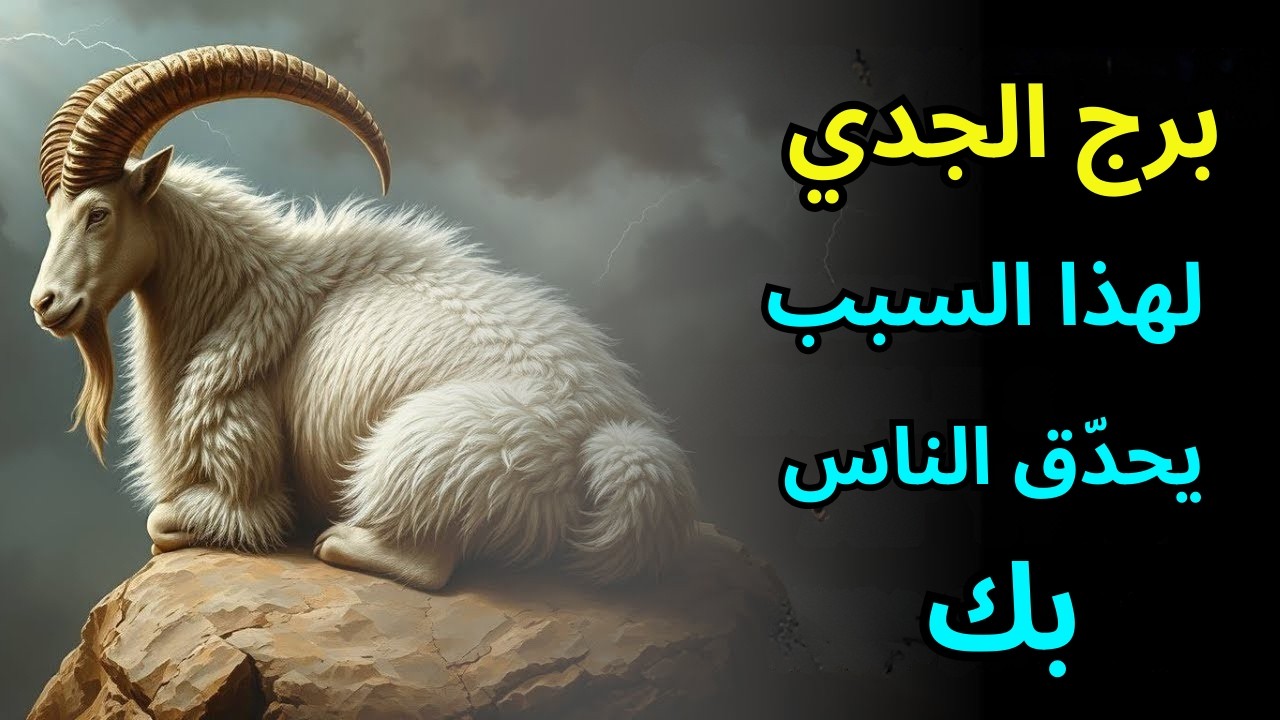 🔥 برج الجدي - هذا هو سبب نظرات الناس إليك