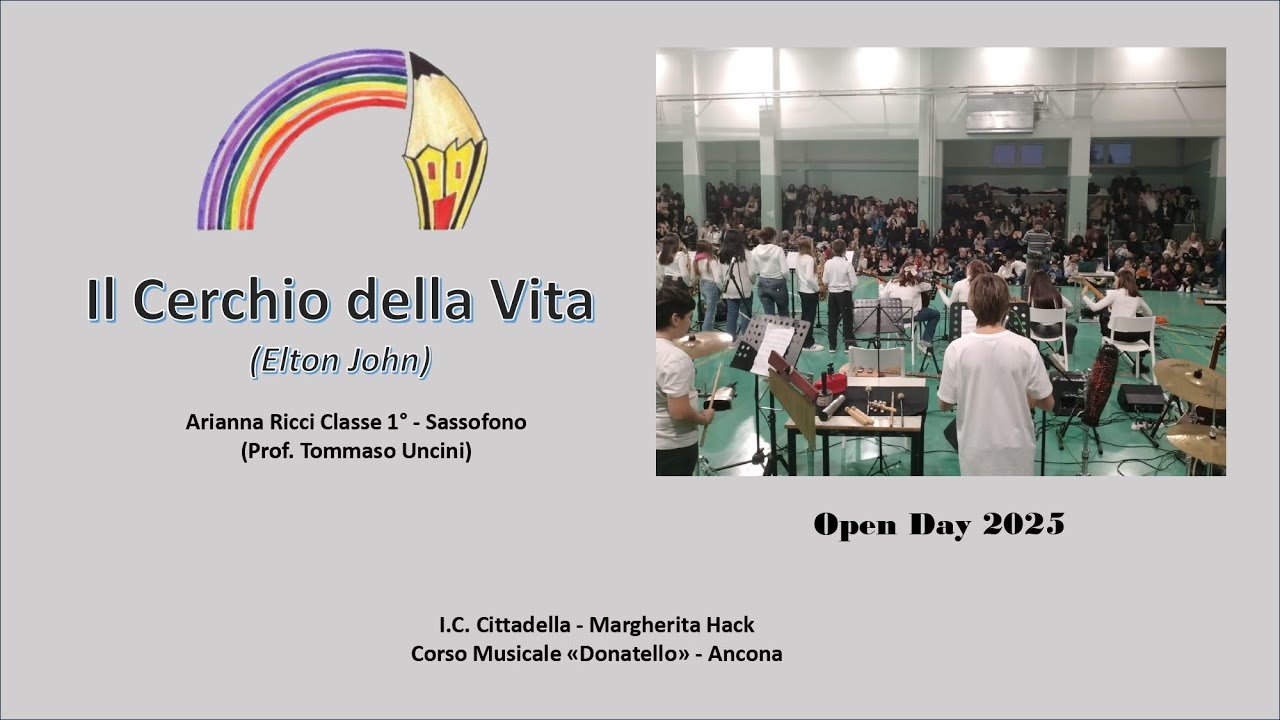 Il Cerchio della Vita - E. John Arianna Ricci (Sassofono solista) Corso Musicale 