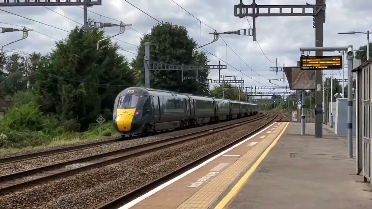 Trainspotting at Burnham on the Great Western Mainline.