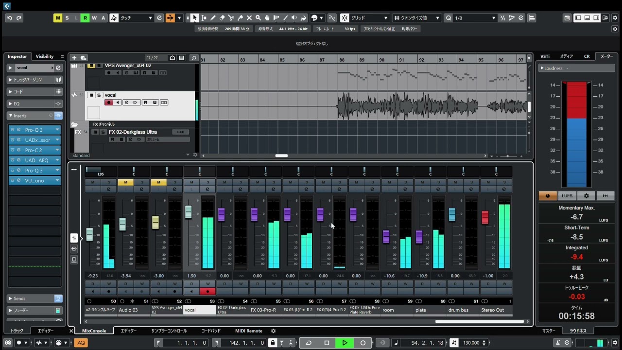 【Synthesizer V Mai】YOASOBIの夜に駆けるをDTMで作成してみた