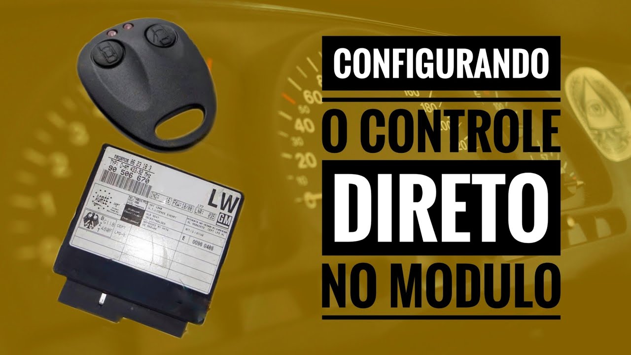 Controle do Vectra não sincroniza da forma padrão ? Veja como resolver direto no módulo !