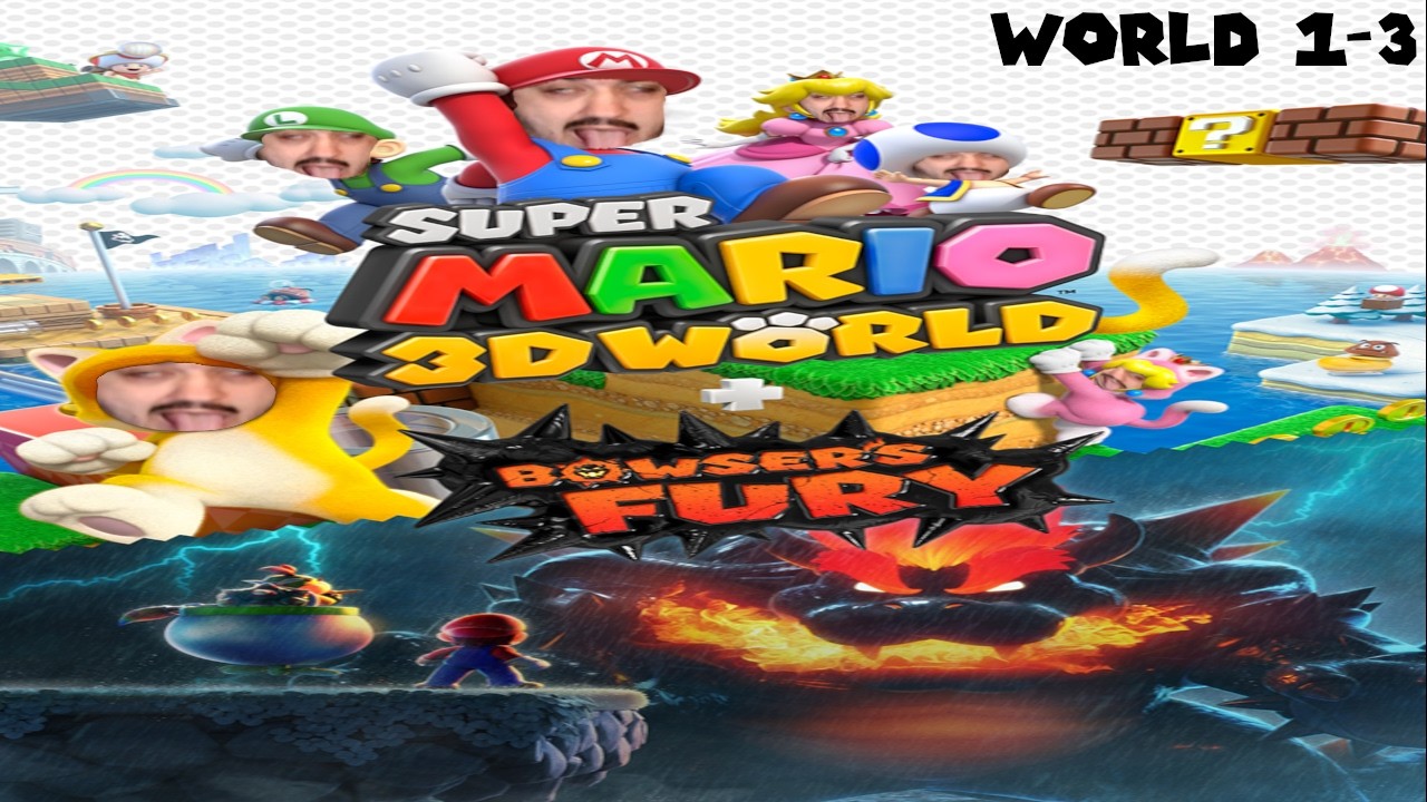 Mario 3D World hits different at devils hour...(World 1-3)