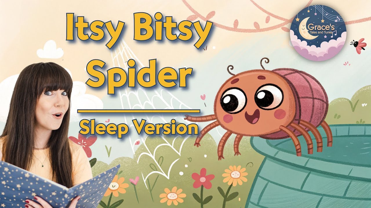 Itsy Bitsy Spider | Original Sleep Version | Grace's Tales & Tunes