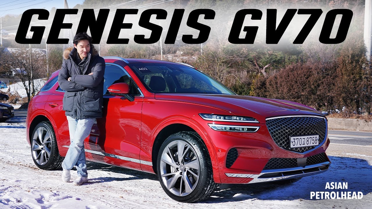 [World Premiere] 2022 Genesis GV70 1st Drive –Can this Genesis GV70 be the SUV you were looking for?