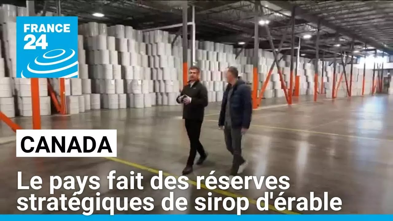Le Canada fait des r&eacute;serves strat&eacute;giques de sirop d'&eacute;rable &bull; FRANCE 24