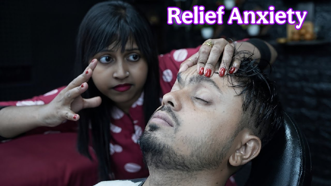 Pure Bliss: Chaitali's Calming Head Massage for Anxiety & Relaxation ASMR | ASMR For Deep Sleep