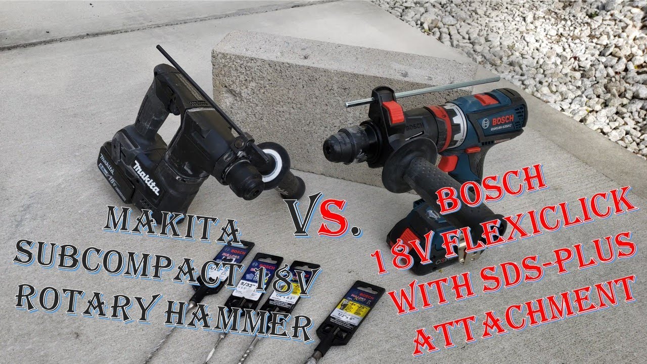 Bosch FlexiClick против Makita Subcompact
