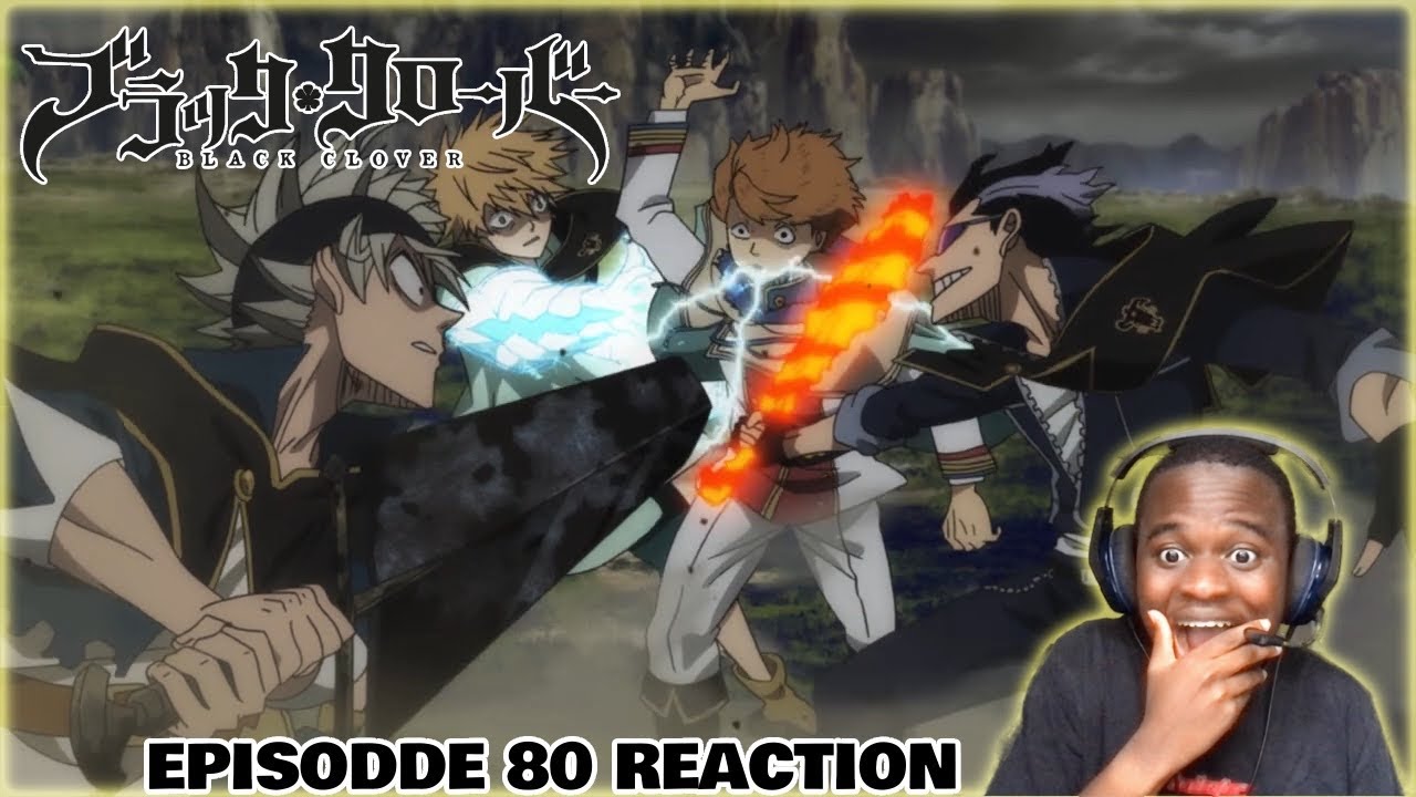 BLACK BULLS PULL UP TO SAVE FINRAL!!! | Black Clover Episode 80 Reaction!!!