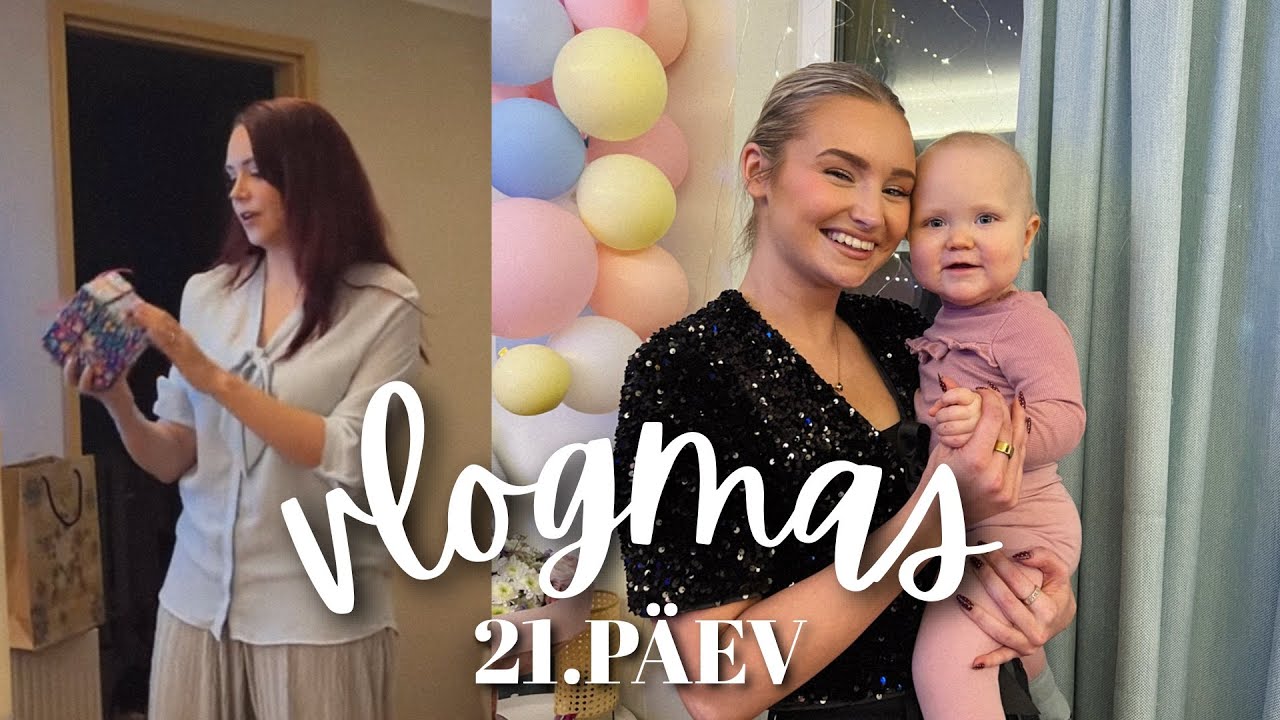 VLOGMAS #21 | Karola sünnipäev & kaootiline ostukeskus
