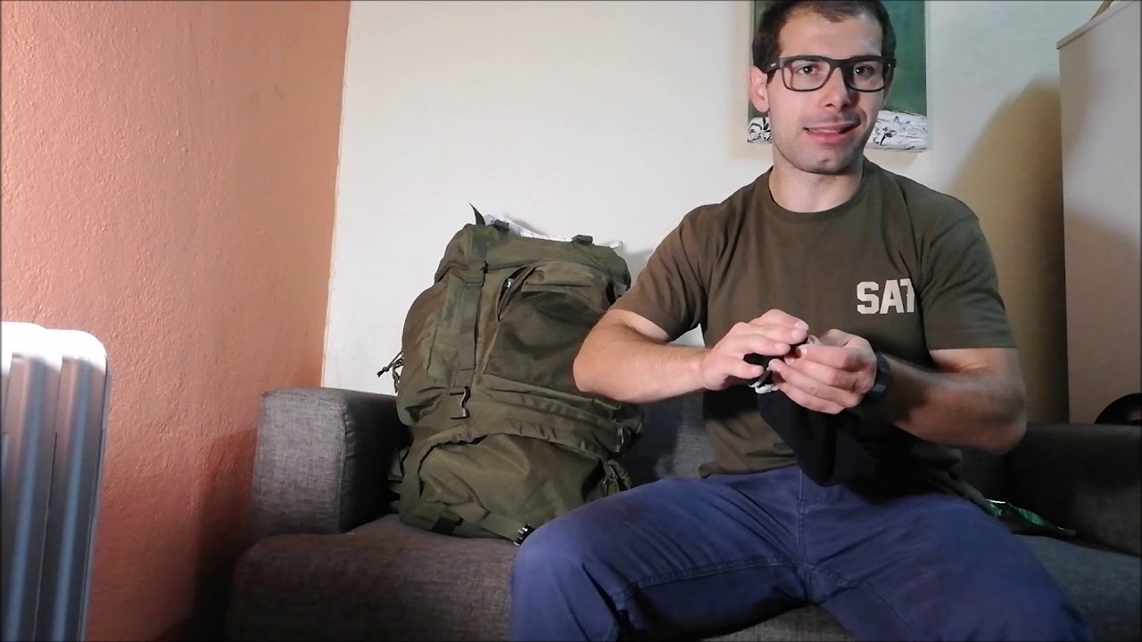 Como preparar uma mochila para um milsim