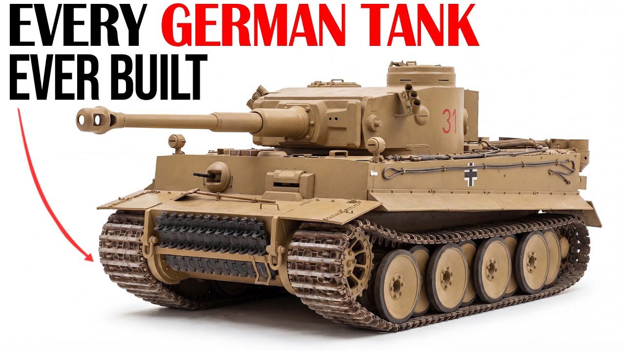 Every German Tank Ever Built