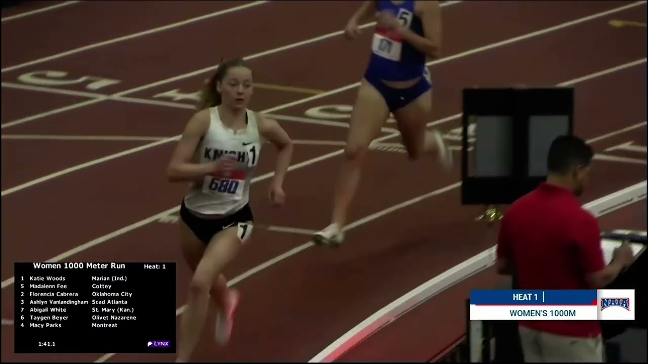 Madalenn Fée 1000m Run Prelims NAIA NATIONALS 2026