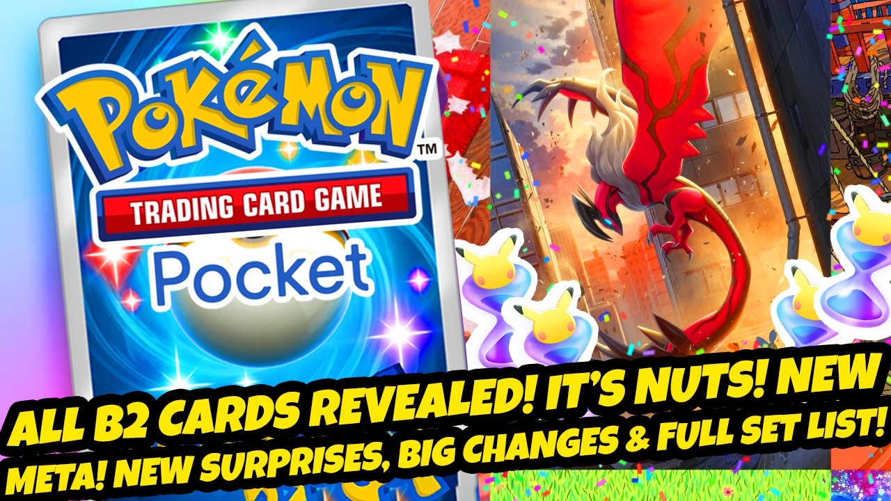 *AYOOOO!* ALL B2 CARDS REVEALED! NEW META! NEW SURPRISES! BIG CHANGES! SET LIST (Pokémon TCG Pocket