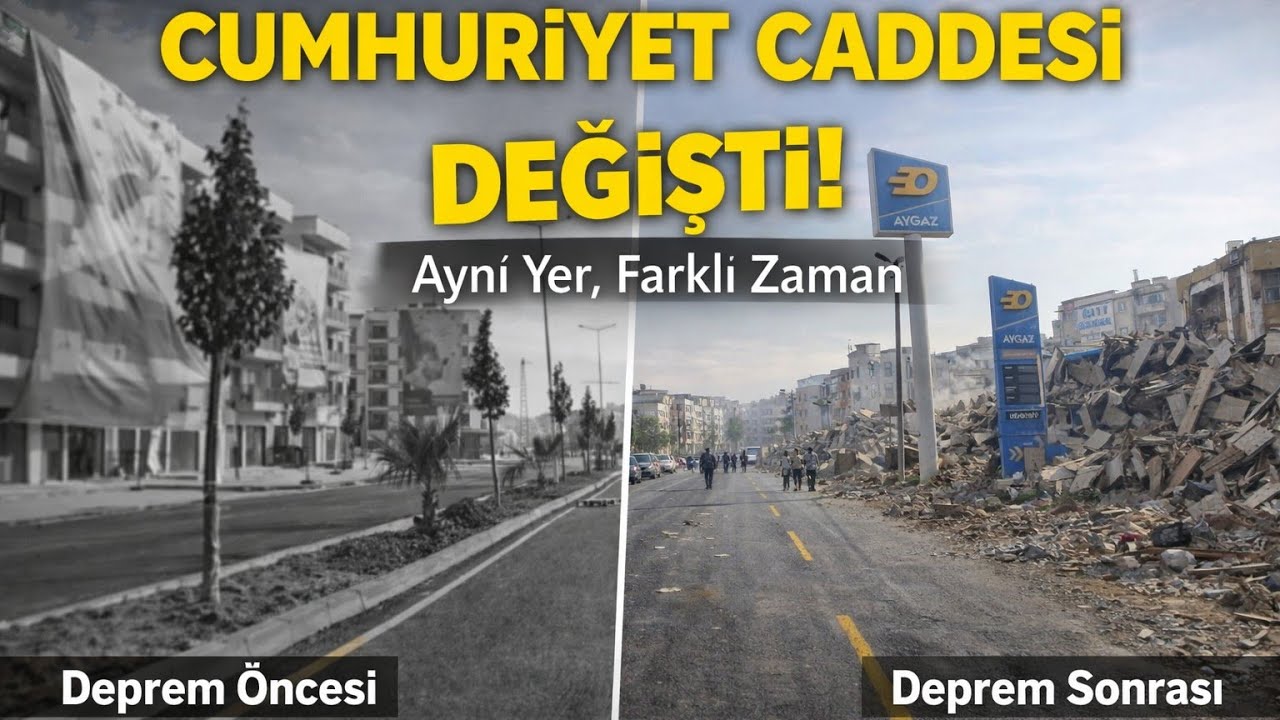 Hatay Antakya Cumhuriyet Caddesi|Deprem Sonrası Son Durum! Biter mi? Belgesel tadında Cumhuriyet cad