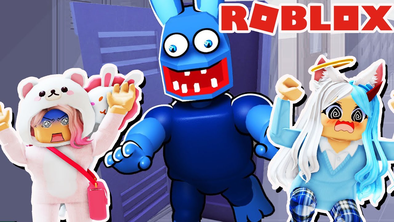【ROBLOX】我們被留校察看! 恐怖藍色怪物不讓我回家 Mo's Academic[NyoNyo妞妞日常實況]