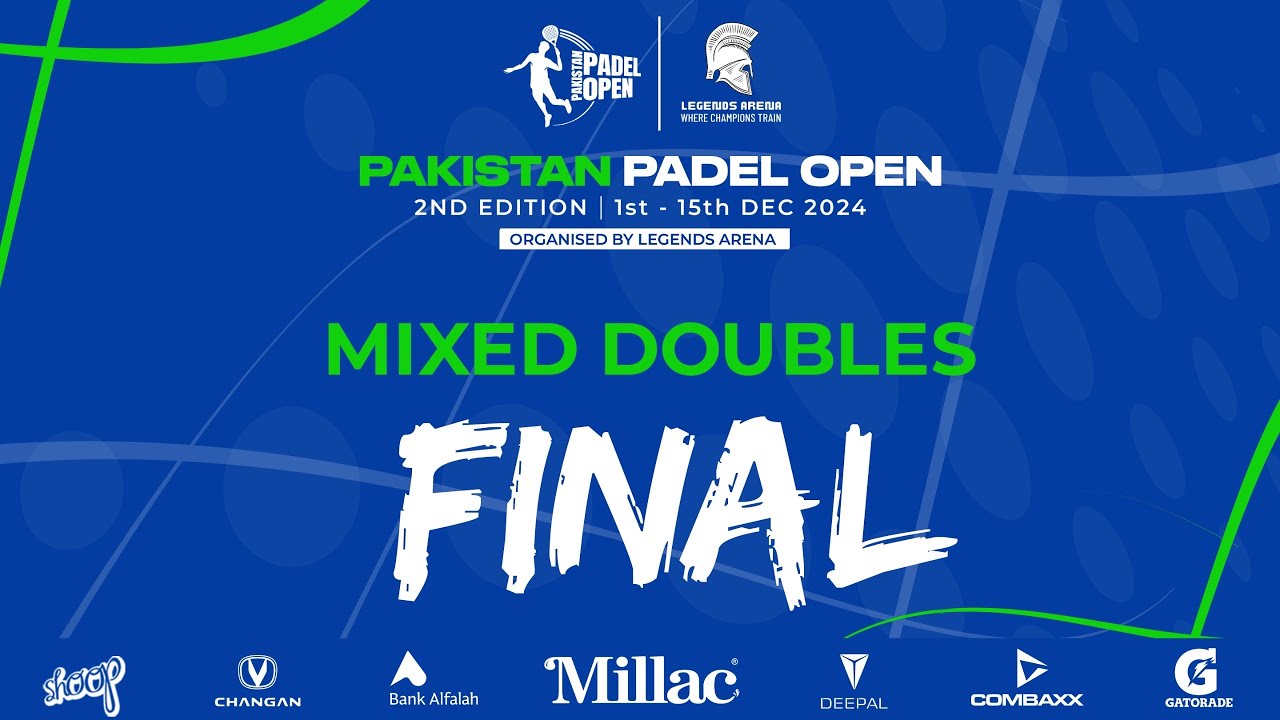 FINAL - MIXED DOUBLES | PAKISTAN PADEL OPEN 2024