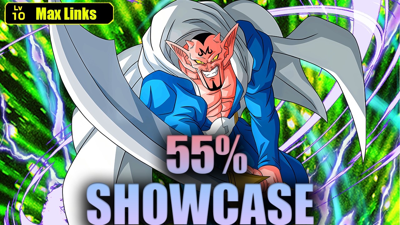 55% MAX LINKS DABURA SHOWCASE! DABURA IS SO EXPLOSIVE!!!!! | DBZ: Dokkan Battle