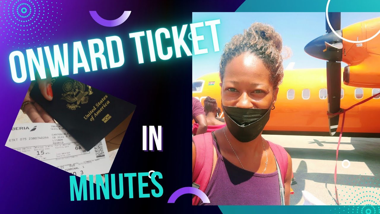 Get an Onward Ticket in Minutes! #onwardticket