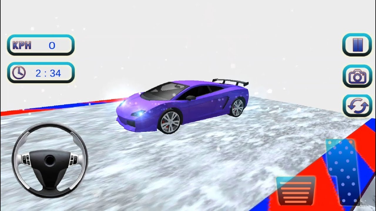 Extreme Stunts GT Racing Car | New CAR Impossible Stunts Red Car Driving - Android GamePlay HD