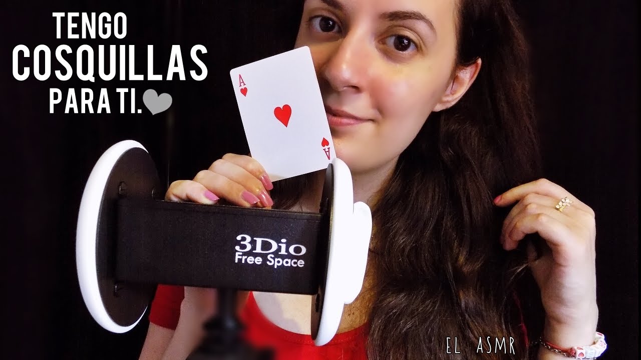 ♡ASMR español♡ TENGO COSQUILLAS PARA TI.♥