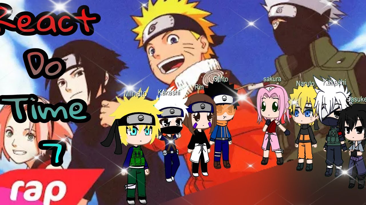 🍥 Team Minato e team Kakashi reagindo ao Rap do time 7 🍥//7 Minutoz//