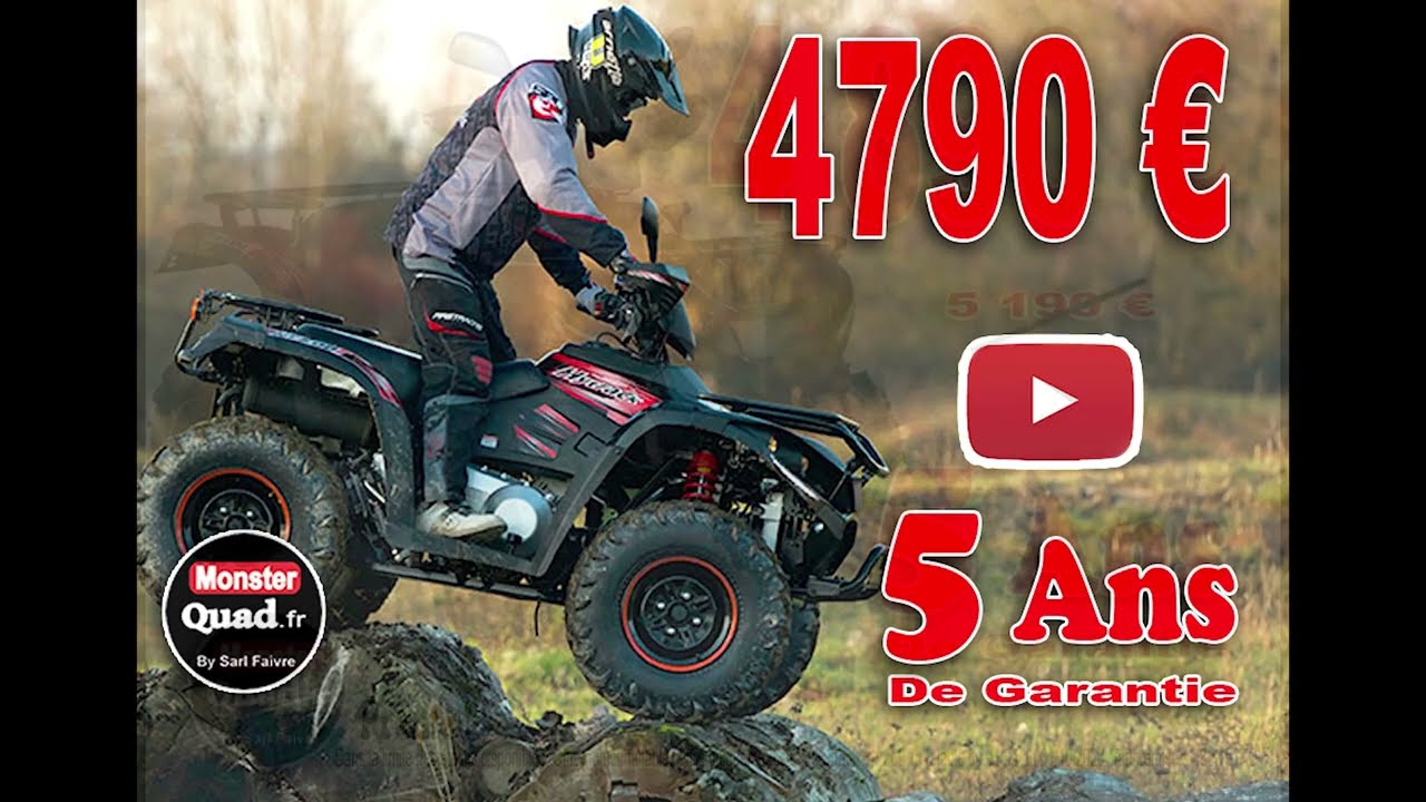 PROMO QUAD HYTRACK 500 T GARANTIE 5 ANS à 4790€ !