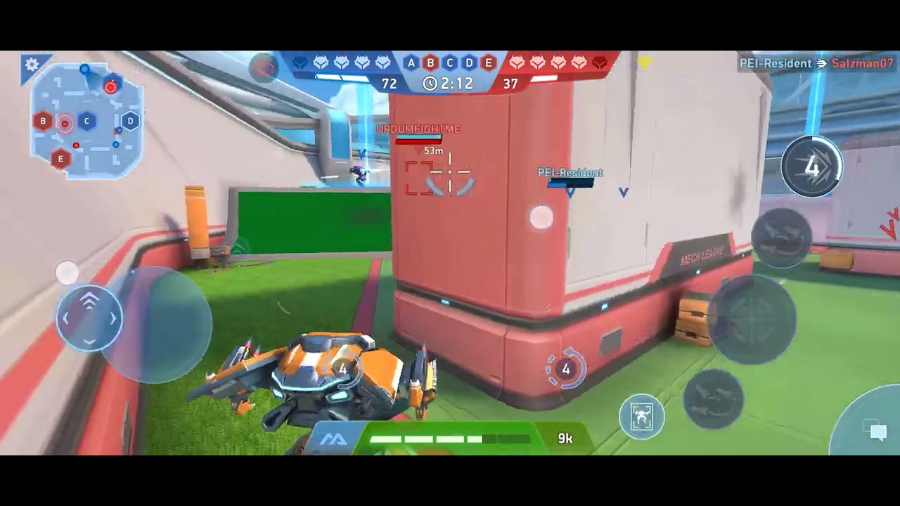 5vs5 fight with mech arena. L_V gaming#killshot#ares#arachons#panther#mech arena like this vedio