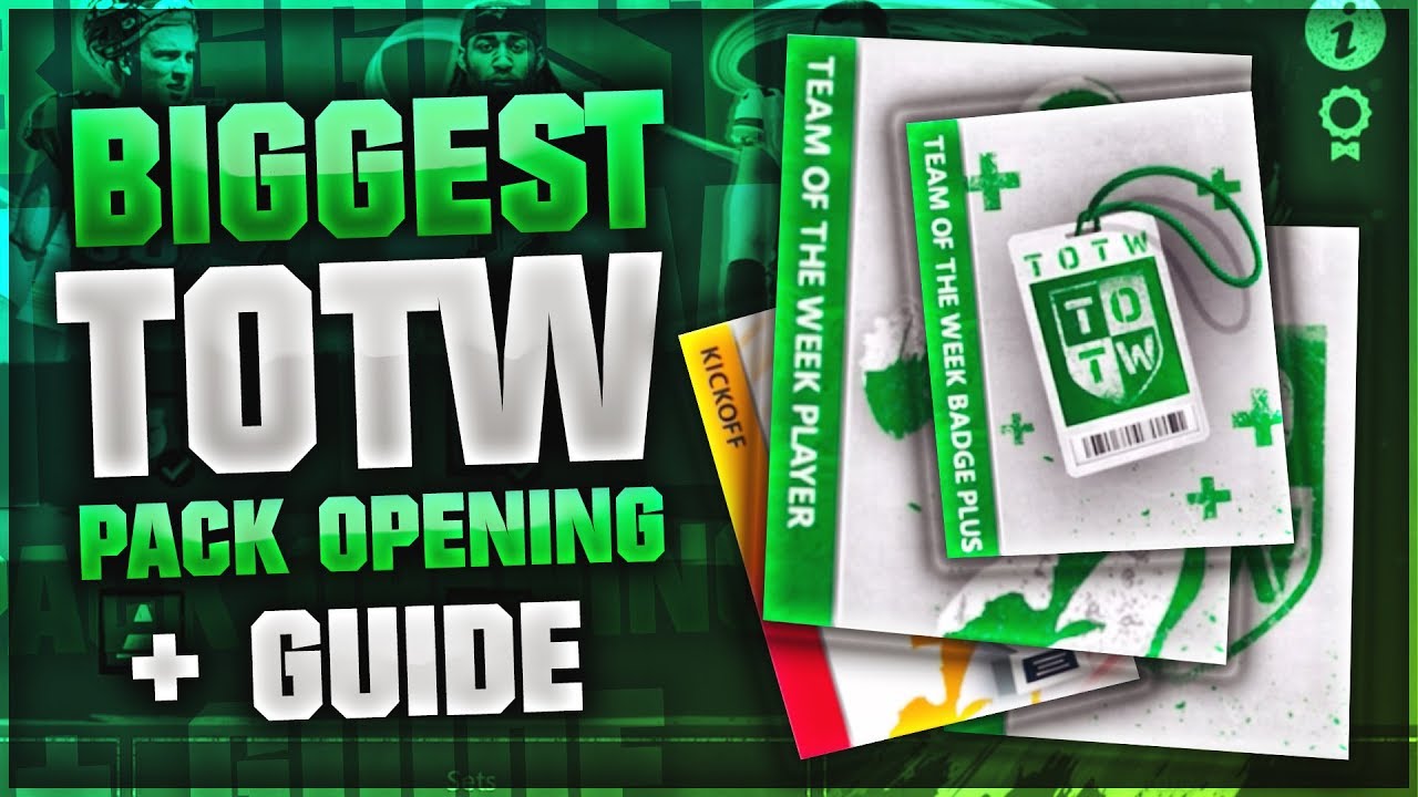 EVERY TOTW PACK OPENING!!! + BEST WAY TO GET TOTW ELITES!