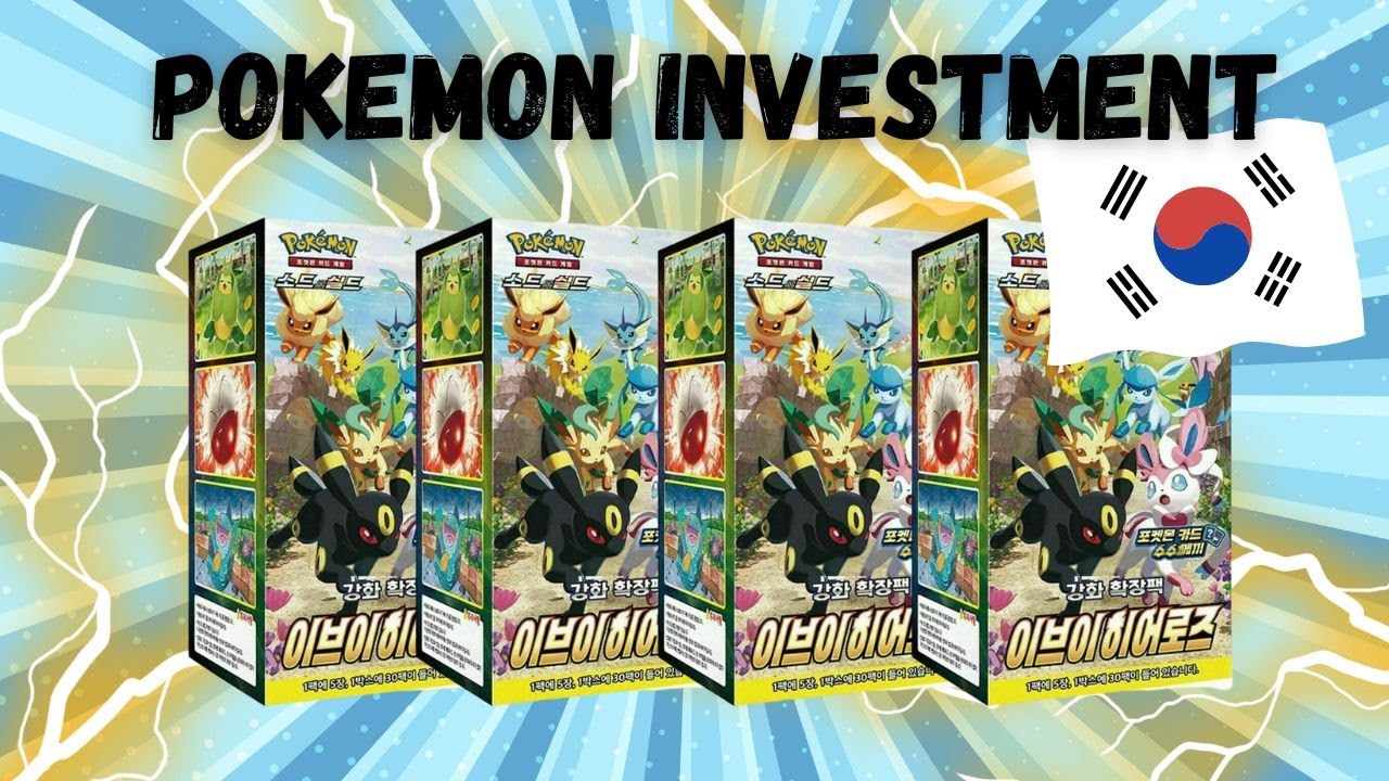 Pokemon Investment - Eevee Heroes Display auf Koreanisch! Opening & Investmenttalk!