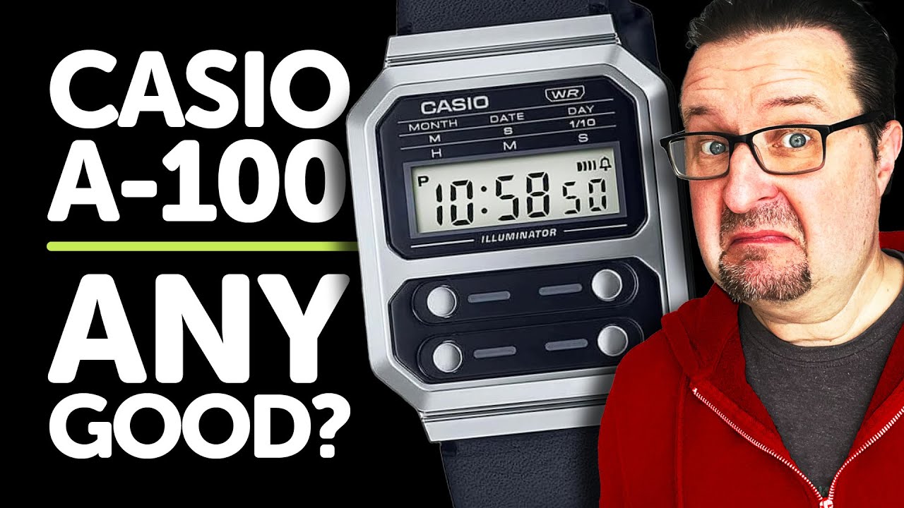 #CASIO A-100 Hands on Review - Is this homage to the CASIO F-100 Any Good?