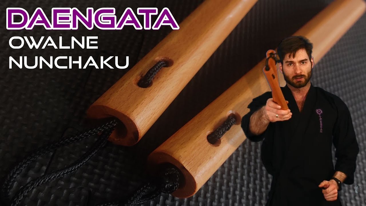 Daengata owalne treningowe Nunchaku Jutsu / Kobudo