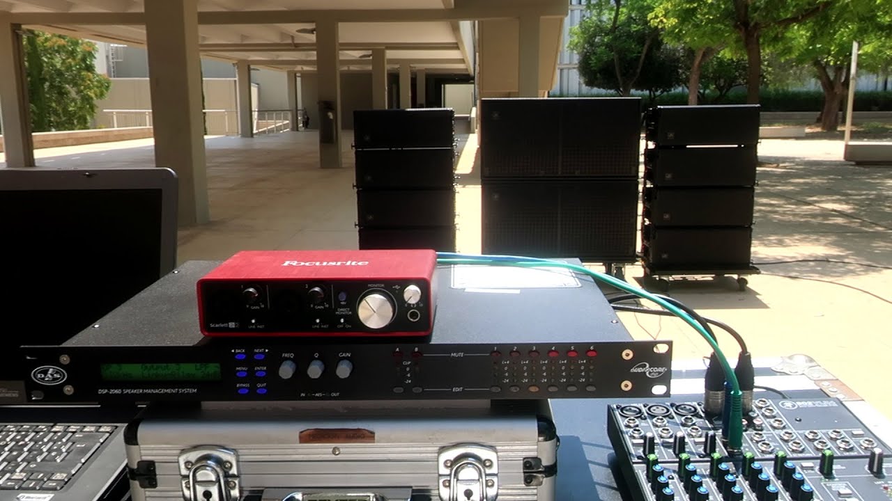 CONEXIÓN Y CONFIGURACIÓN DEL PROCESADOR DAS DSP-2060A CON LINE ARRAYS DAS EVENT 208 Y SUBGRAVES 218