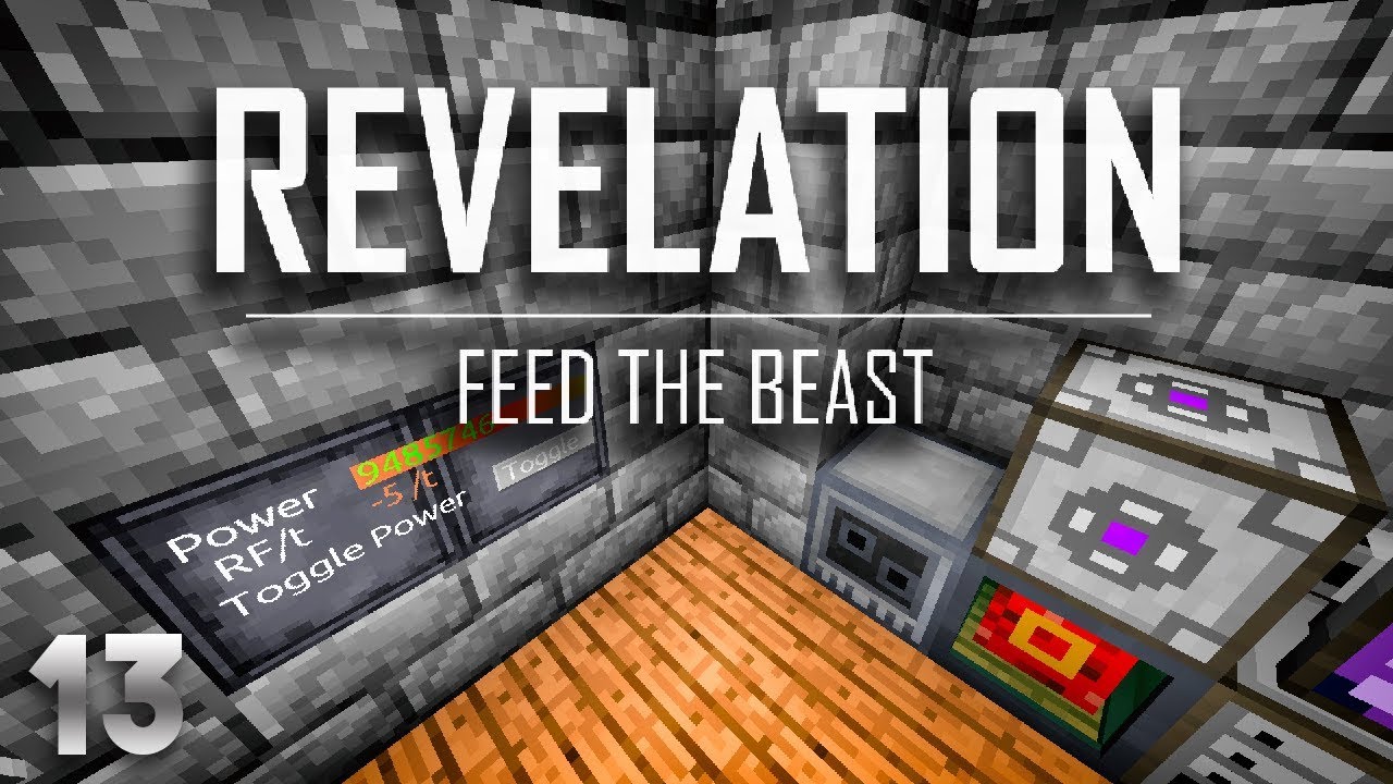 FTB Revelation EP13 RFTools Wireless Power