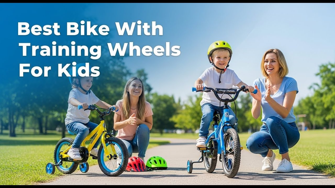 ✅ TOP 5 Best Bike With Training Wheels for Kids – Safe, Fun & Parent-Approved!