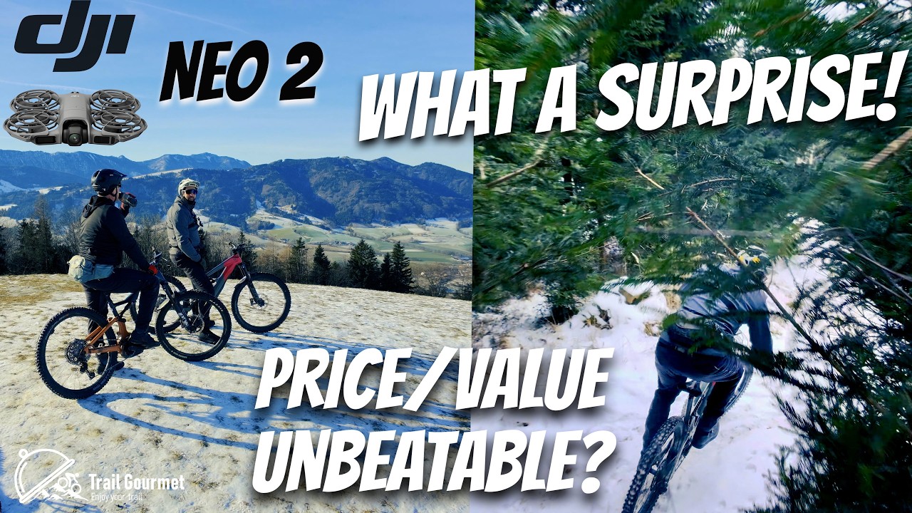 DJI Neo 2 MTB follow - big surprise again! Price/performance is hard to beat!